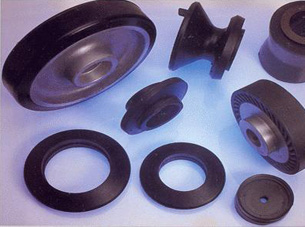 RUBBER MOULDINGS LEVELERS